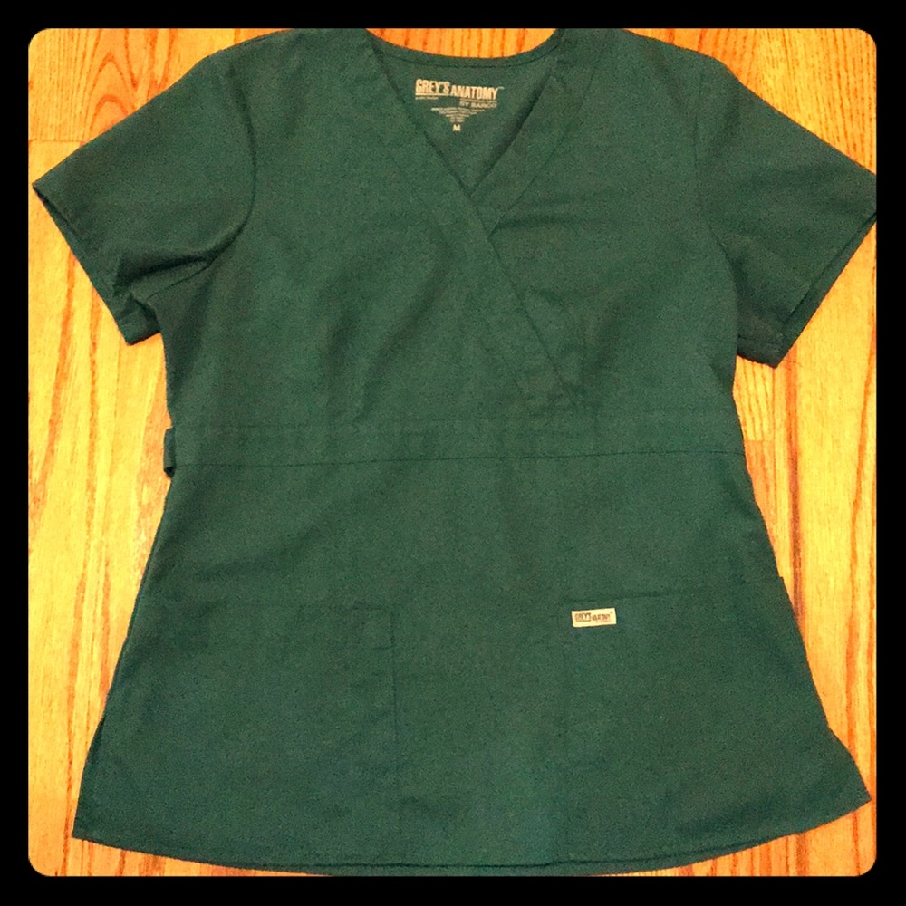 Scrub top.